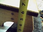 6  Handcrafted Wooden Step Stool  6  High  13 25 Long Early American Stain