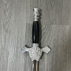 Vintage Knights Of Columbus Ceremonial Sword   Scabbard Lynch   Kelly Utica Ny