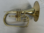 Quality  Olds Elkhart-ind  U s a  Marching French Horn mellophone   Olds Case
