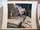 3 Original Nasa Photographs With Damage 2 Red Number apollo Saturn please Read  