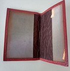 Soviet Passport Cover For  Citizen  Ussr Blank  Red 