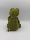 Jellycat London Medium Bashful Frog Green Plush Stuffed Animal Retired Cute