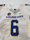 Game Worn Used Nike San Jose State Spartans Sjsu Football Jersey Medium 11  6