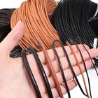 Round Genuine Leather Cord For Diy Jewelry Necklace   Bracelet Making String