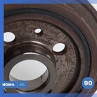 03-10 Jaguar X350 Xj8 4 2l Na Harmonic Balancer Crankshaft Pulley 2w936316dd Oem