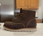 Brand New Carhartt Men s 6  Moc Toe Waterproof Boots  Size 12   Model  Cmw6095