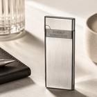 Ultra Thin Refillable Butane Lighter  z636      Slim Pocket Wind Wheel Ignition