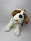 Video - Nwt Russ Berrie Animated Christmas Saint Bernard Dog Plush Vintage Rare 