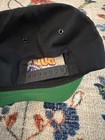 Vintage Bud Bowl Vi Snapback Hat 6 Black Green Made In Usa