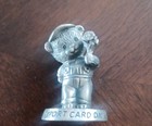 Vintage 1983-1984 Avon Fine Pewter School Teddy Bear Figurines Lot Of 4 In Boxes