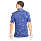 Nike Dri-fit Men   s Floral Comfort Stretch Golf Polo Deep Night S L Xl Fn3116-539