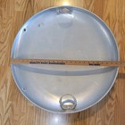 Vtg Aluminum Snow Disc Flying Saucer Sled  Snocoaster Disc