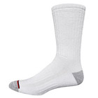 Kirkland Signature Mens Full Cushion Socks  8 Pair  White Size 13-15  New
