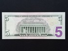 Uncirculated Five Dollar  5 Star Note - Error Note - Free Shipping - Unique
