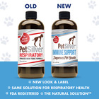 Petsilver Immune Respiratory With Chelated Silver For Cats And Dogs  16 Oz 