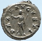 Maximinus I Thrax 236ad Silver Rare Old Ancient Roman Coin Pax Sceptre I95871