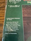 Vtg Bucilla Christmas Friends 15    Felt Appliqu   Stocking Kit Santa Snowman 32967