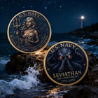 Navy 250 Anniversary Challenge Coin Military Collectable Armed Forces E 1-pc