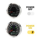 W Pro 6 Gauge Set 85mm Gps Speedometer 220 Kmh Turn Signal High Beam Waterproof