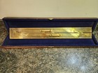 Antique Kelvin   Hughes 24  Brass Parallel Ruler Nautical Navigation Tool In Box