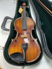Copy Of Antonius Stradivarius Faciebat Cremona 1713 Violin Vintage W  Case   Bow