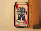 Pbr Original Pabst Blue Ribbon Beer Can Style  Embroidered Iron-on Patch