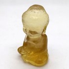 Hand-carved Buddha Statue Crystal Stone Decor For Home Office  1 5 Inch Reiki   