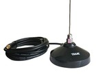Vhf Uhf Tunable Mobile Radio Antenna With 3  Magnet Mount Coax Sma Tram 1100sma