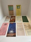 Lot Of 10 Vintage Georgia Tourist Travel Brochure Savannah Tybee Six Flags 1980s