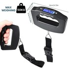 Lcd Digital Luggage Scale Portable 50kg 10g Fish Hanging Weight Electronic Hook