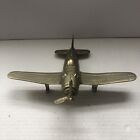 Vintage Solid Brass Airplane 7  Trench Art Army Propeller Mcm Desk Office Decor