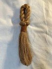 Vintage Antique Small Soft Whisk Clothing hat Brush Knotted Handled 
