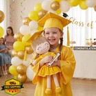Gloveleya Graduation Plush Doll Baby Girl Gift Gold 16 Inch