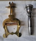 Vintage Brass Trumpet 1940 H  N  White Cleveland Superior  King Craftsmen W-case