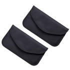 2 Pcs Faraday Bags  Oxford Cloth Rfid Signal Blocking Bag  Anti-tracking Anti