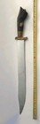 Moro Sword Filipino Philippines Antique Bolo Horn Handle Carved Kali Knife