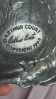 Vintage Arthur Court Bunny Spoon Rest Trinket Tray 1994 Rabbit Family Ruby Eye
