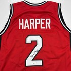 Autographed signed Dylan Harper Rutgers Red College Basketball Jersey Jsa Coa
