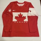 Nike Swift Authentic Team Canada 2014 Sochi Winter Olympics Hockey Jersey Red 58