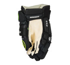 Warrior Lx3 Nhl Team Stock Hockey Gloves - Dallas - Black green Senior 14 