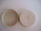 Vintage Art Deco Era  dorianna  Face Powder Box W  Powder In Yellow Container  