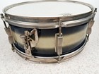 1957 Wfl Ludwig 14x5 5 6 Lug Blue   Silver Duco Snare Drum     Keystone