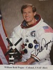 William Reid Pogue Skylab 4 Astronaut Signed Nasa 8x10 Litho Photo  d  2014 