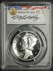 2018 W Pcgs Pr-70 Dcam Palladium  25 Eagle First Strike Michael Reagan