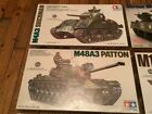 U  S  Military Model Tank Kits Factory Sealed 1970s Ww2 Tamiya Italeri Brand New