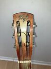 1930s Rare Vtg Maybell Slingerland Parlor Guitar W Case Celluloid Neck Ornate