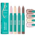 4 Colors Eyeshadow Stick thrive Eye Shadow Brightener Stick  Pencil Set equivale