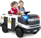 12v Kids Ride On Car 2 Seaters Fire Truck Electric Vehicle Toy W  Remote Control