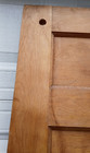 Antique Oak Six Recessed Panel Door   - 29-1 2  X 79  X 1-3 4   