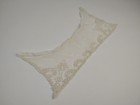 Antique Victorian Tambour Lace Collar Net Embroidered 19th Century